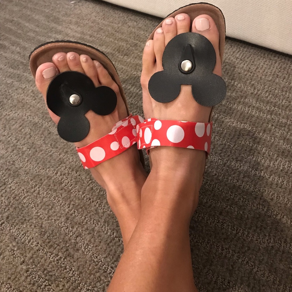 Mickey inspired sandals